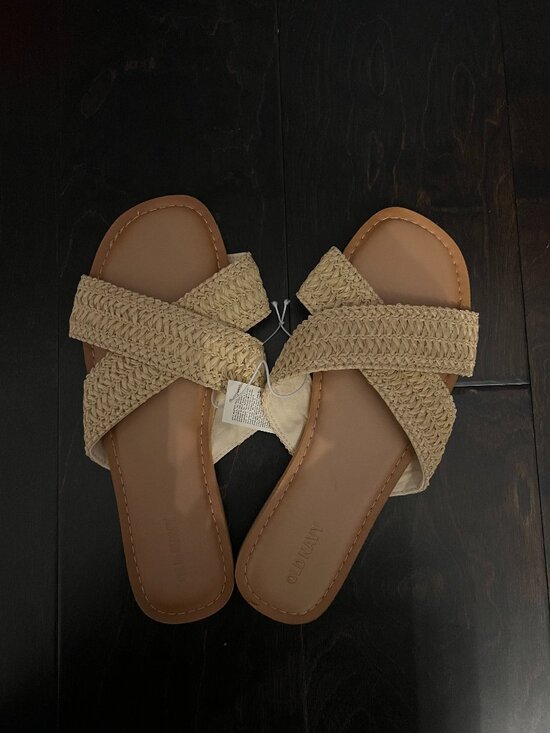 Beige Strappy Sandals - Picture 1 of 1